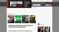 Desktop Screenshot of passyunkpost.com